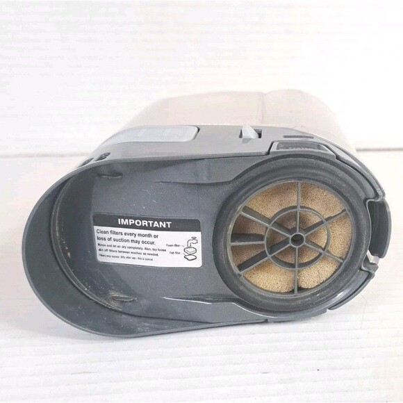 Shark QS100QRD Dust Cup Bin w/ Filter OEM UltraLight Pet Stick Vacuum Part - Picture 6 of 8